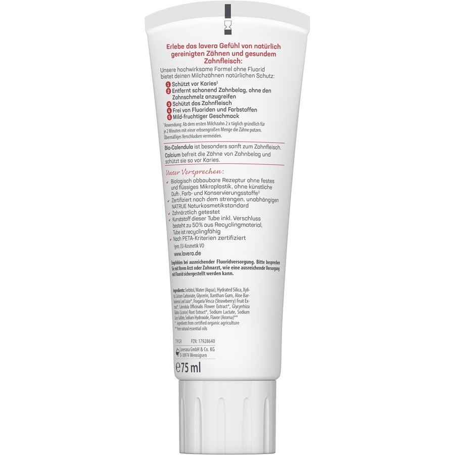 Lavera Zahncreme Fluoridfrei Kids