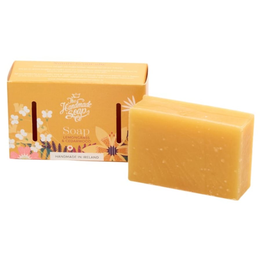 Lemongrass & Cedarwood Seifenstück von The Handmade Soap