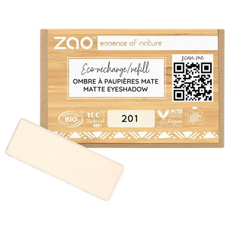Lidschatten & Primer Matt Eyeshadow Refill von zao