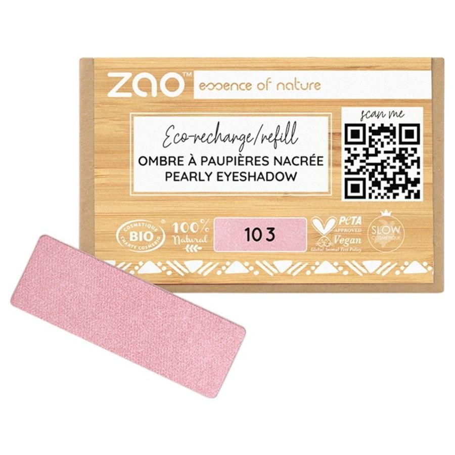 Lidschatten & Primer Pearly Eyeshadow Refill von zao