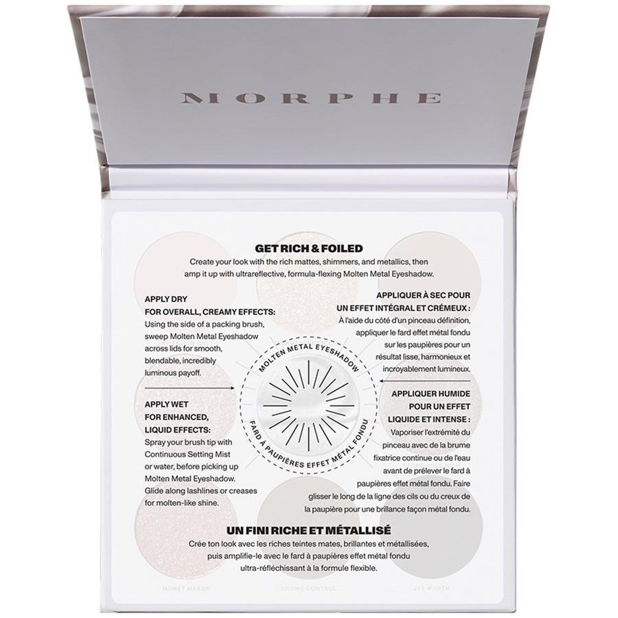 Lidschatten Rich & Foiled Artistry Palette Going Platinum Von Morphe