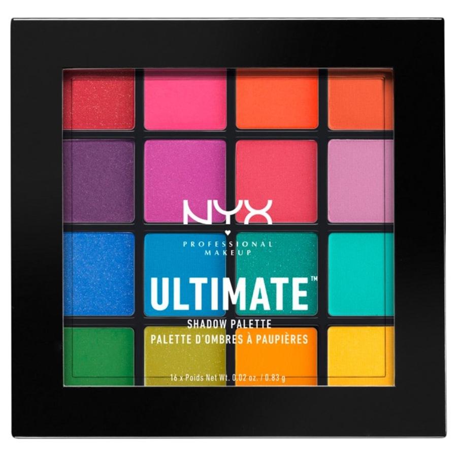 Lidschatten Ultimate Shadow Palette Brights von NYX Professional Makeup