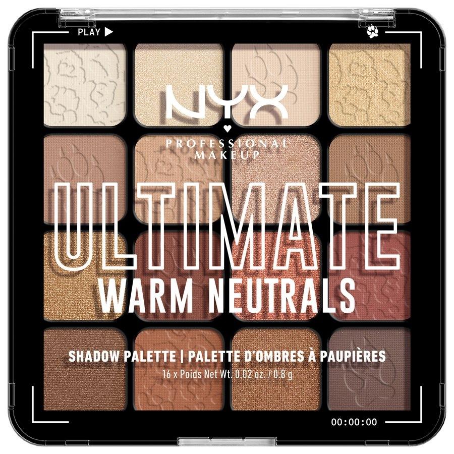 Lidschatten Ultimate Shadow Palette Warm Neutrals von NYX Professional Makeup
