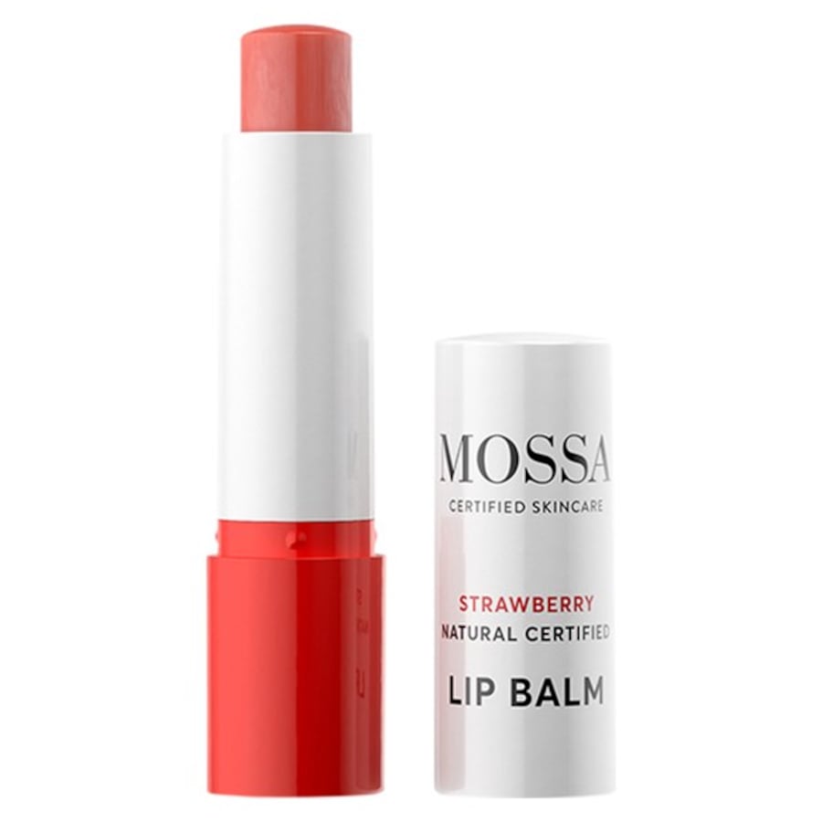 Lippenpflege Strawberry Lip Balm Juicy Moisture von Mossa