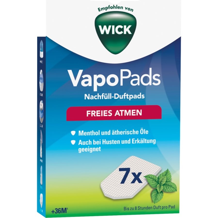 Luftbefeuchter Vapo Pads Menthol Refill von WICK