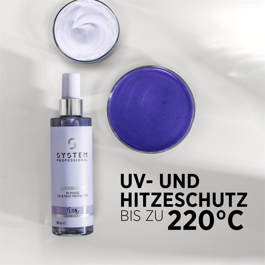 Luxeblond Bi-Phase UV & Heat Protector Von System Professional Lipid Code