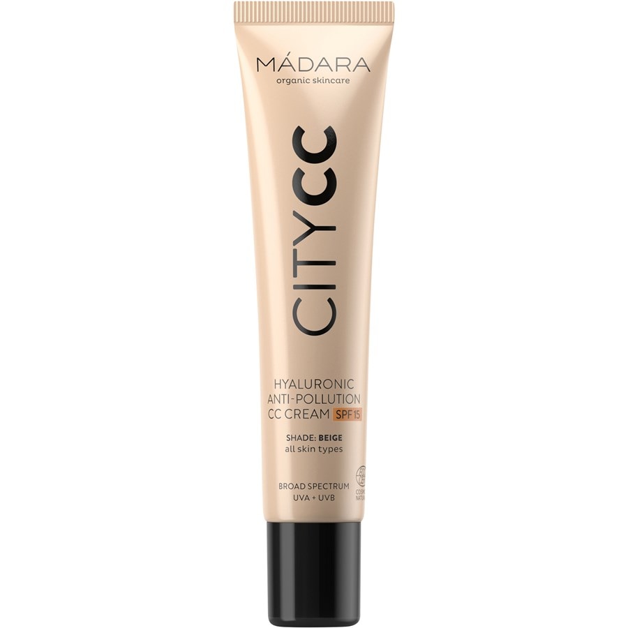 MÁDARA CITYCC Hyaluronic Anti-Pollution CC Cream SPF15