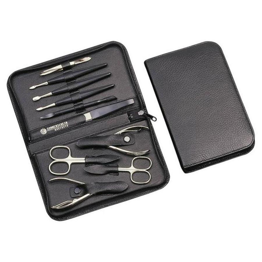 Manicure-Etuis Manicure-Etui Nappa-Vollrindleder von Hans Kniebes