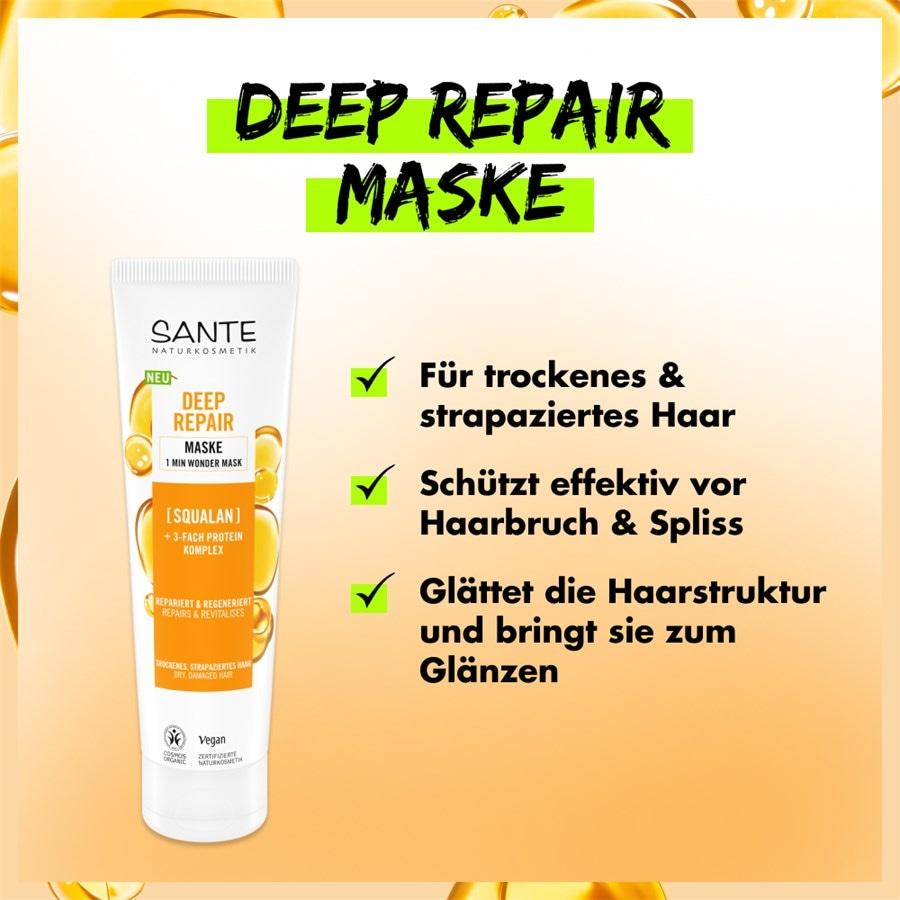 Maske Deep Repair Maske Von Sante Naturkosmetik