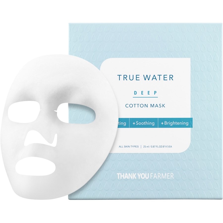 Maske True Water Deep Cotton Mask von Thank You Farmer