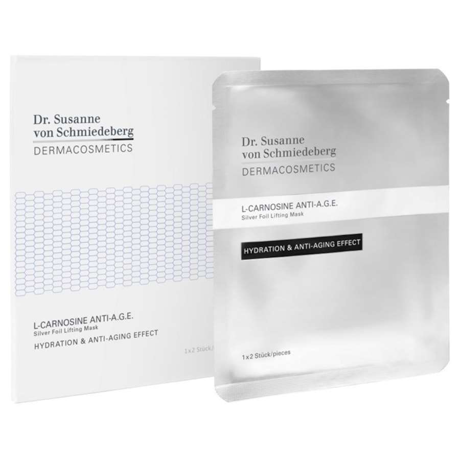 Masken L-Carnosine Anti-A.G.E. Silver Foil Lifting Mask Von Dr. Susanne Von Schmiedeberg