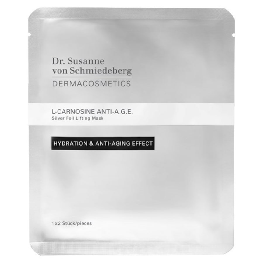 Masken L-Carnosine Anti-A.G.E. Silver Foil Lifting Mask Von Dr. Susanne Von Schmiedeberg
