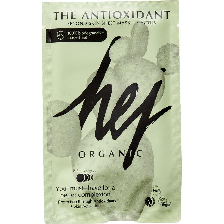 Masken & Peelings The Antioxidant Second Skin Sheet Mask von Hej Organic