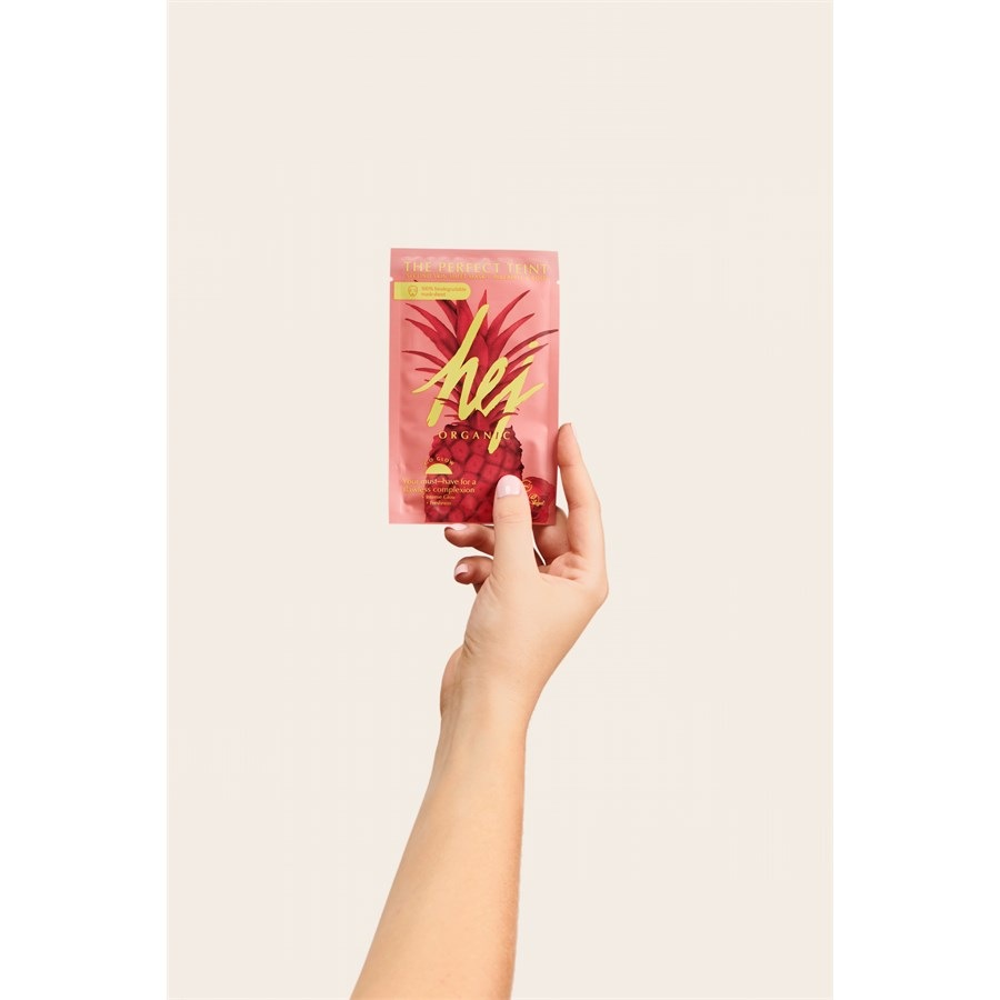 Masken & Peelings The Perfect Teint Second Skin Sheet Mask Von Hej Organic