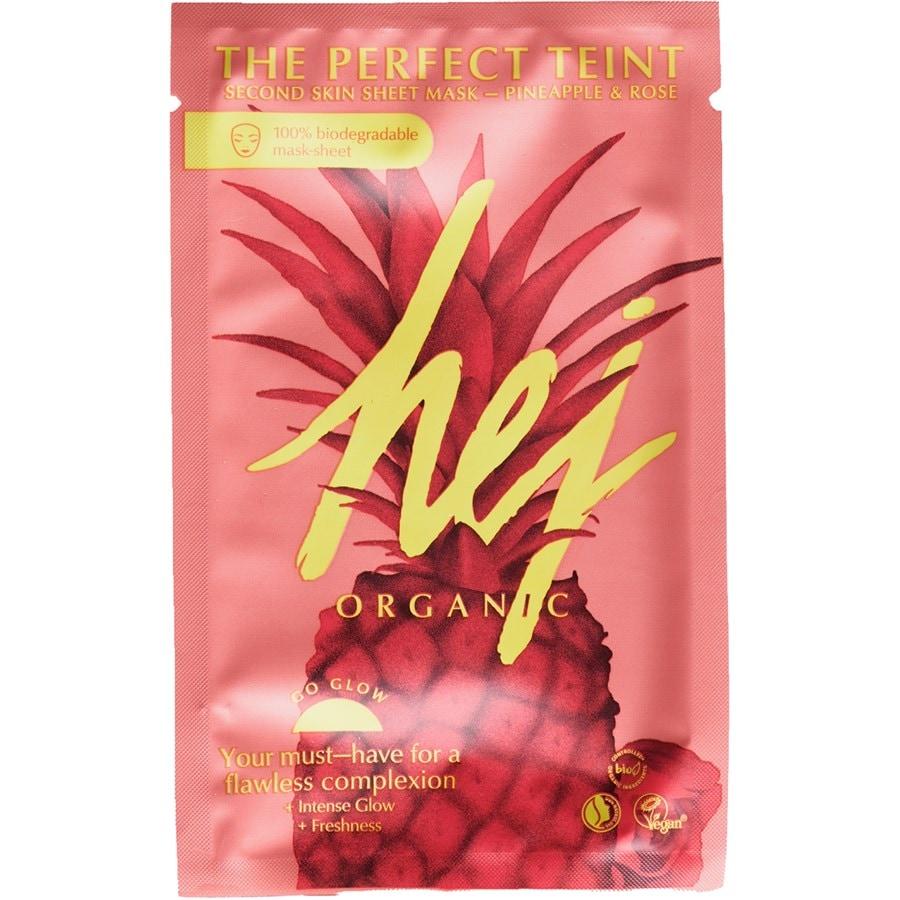 Masken & Peelings The Perfect Teint Second Skin Sheet Mask von Hej Organic