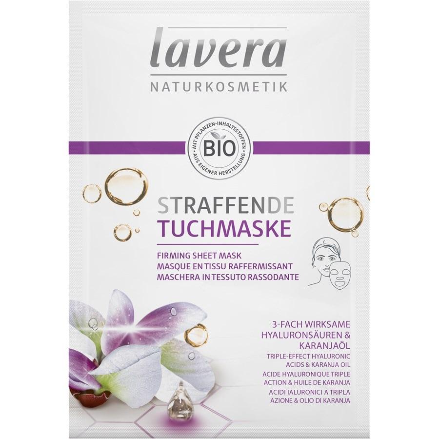 Masken Straffende Tuchmaske 3-fach wirksame Hyaluronsäuren & Karanjaöl von Lavera