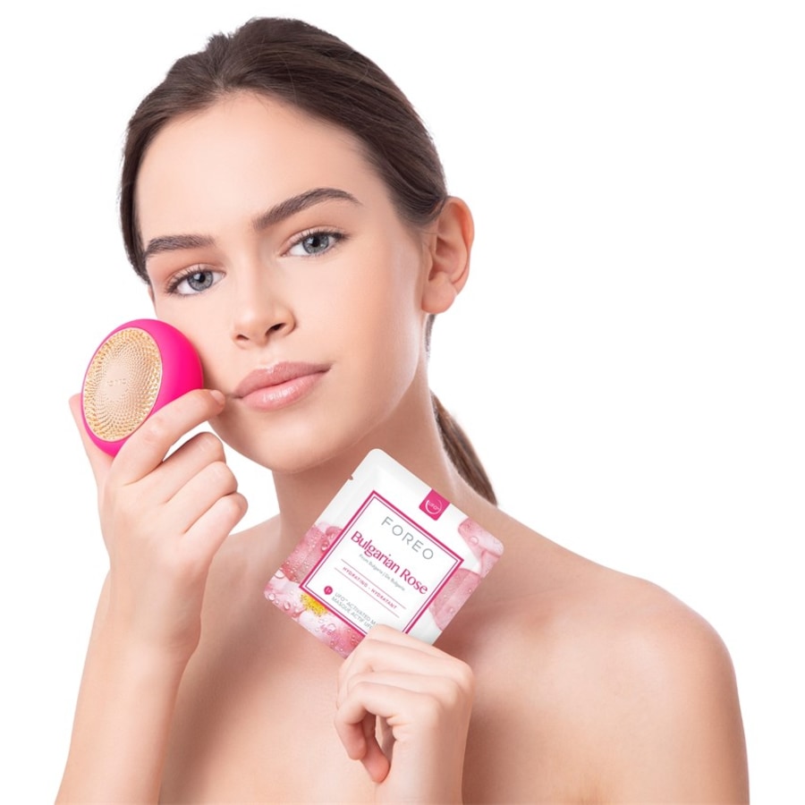 Maskenbehandlung UFO Mask Bulgarian Rose Von Foreo