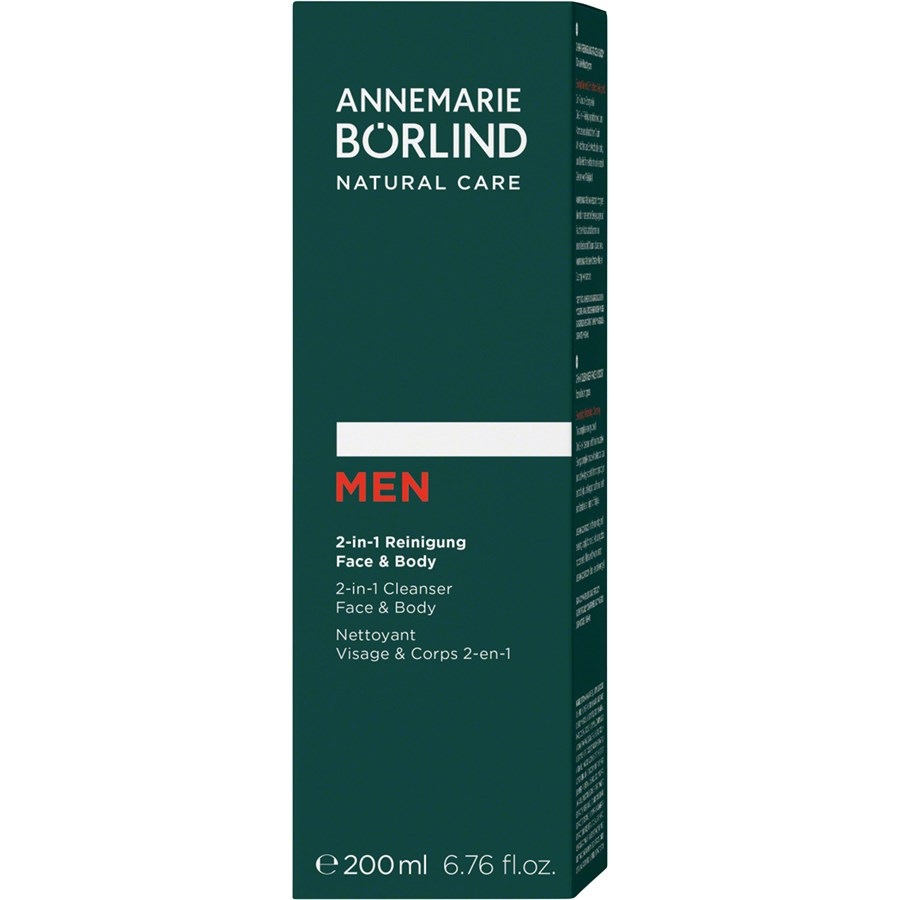 MEN 2-in-1 Reinigung Face & Body Von ANNEMARIE BÖRLIND