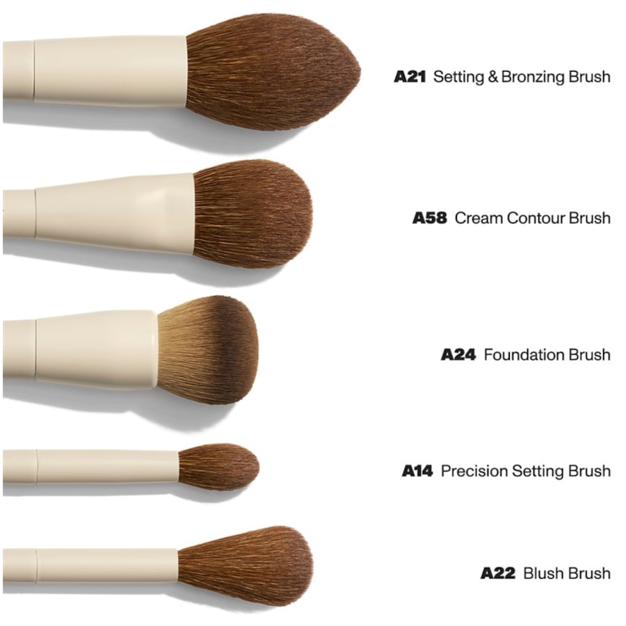 Morphe Gesichtspinsel-Sets Signature 5-Piece Face Brush Set Maggots