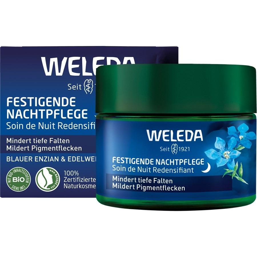 Nachtpflege Festigende Nachtpflege Blauer Enzian & Edelweiss Von Weleda