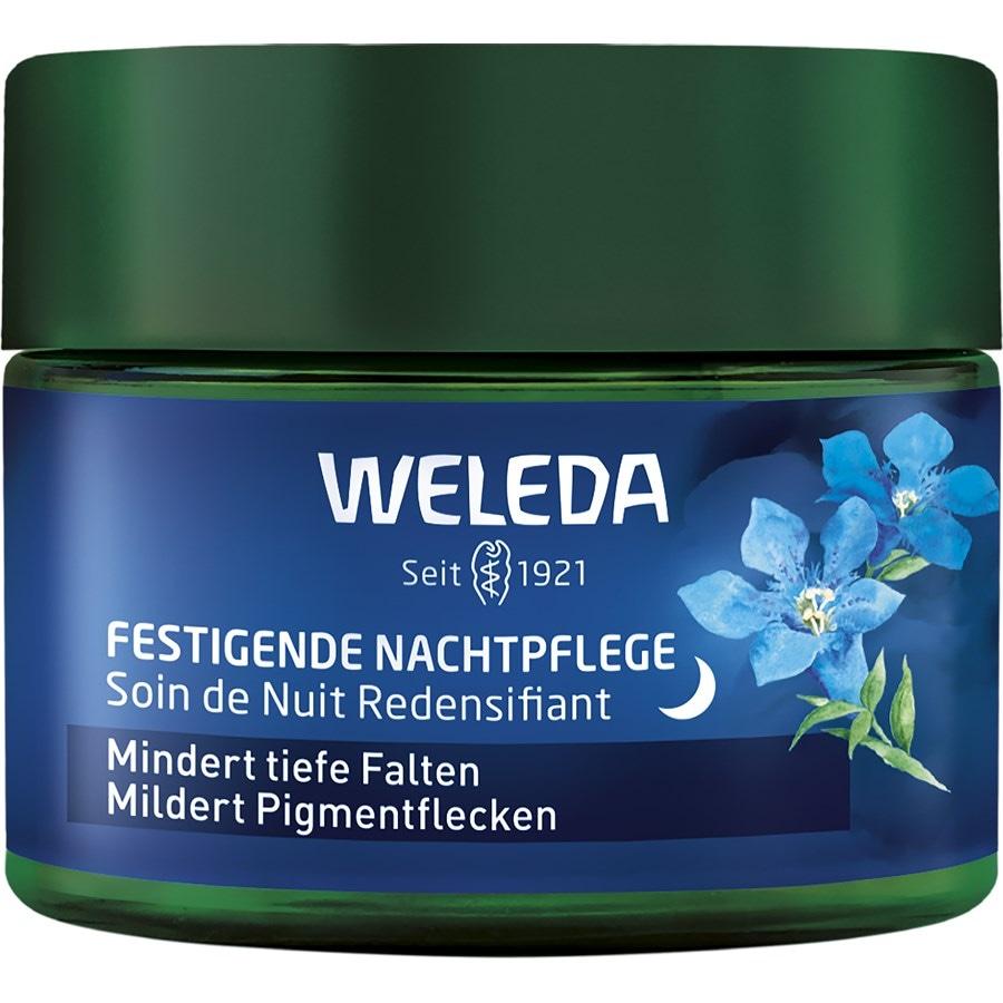 Nachtpflege Festigende Nachtpflege Blauer Enzian & Edelweiss von Weleda