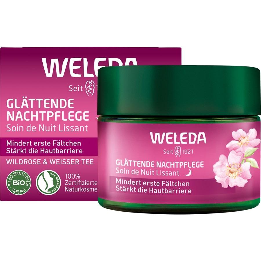 Nachtpflege Glättende Nachtpflege Wildrose & Weisser Tee Von Weleda