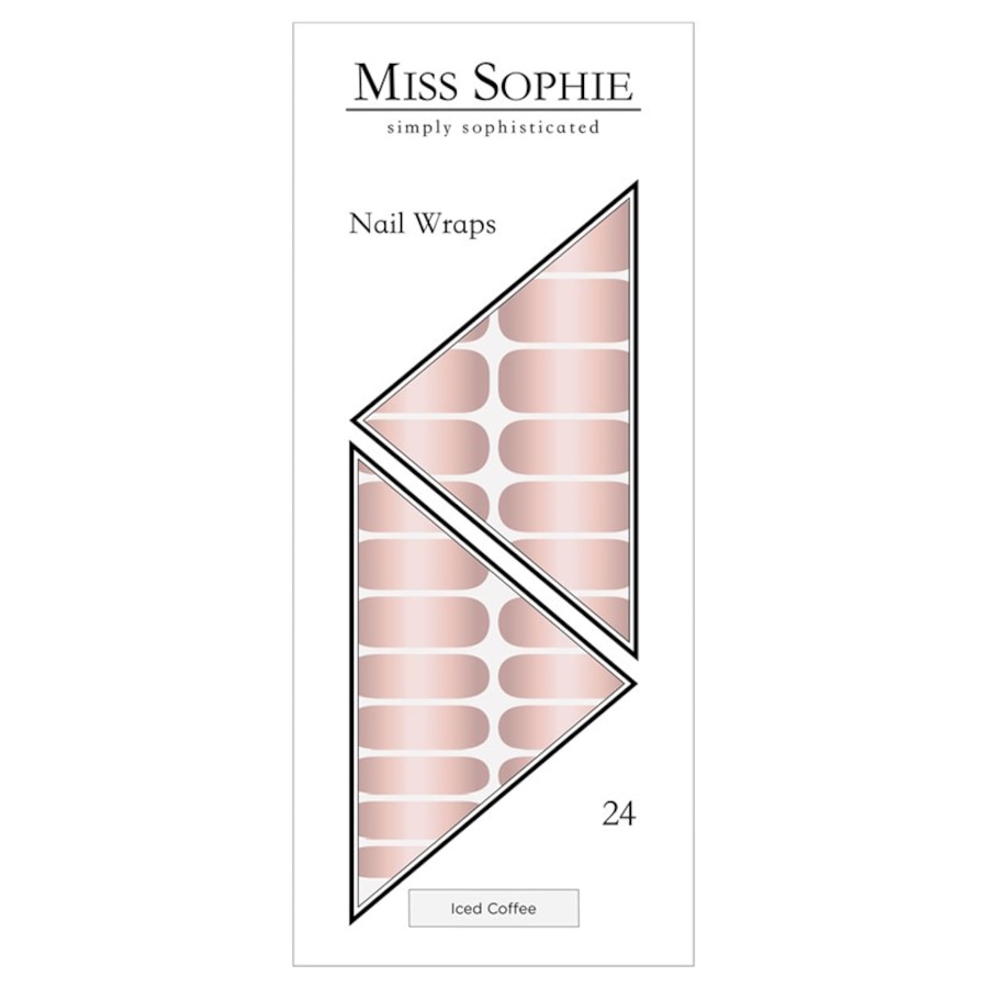 Nagelfolien Nail Wraps Iced Coffee Von Miss Sophie