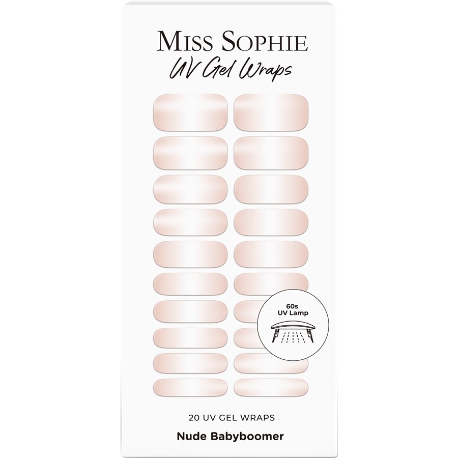 Nagelfolien UV Nude Babyboomer UV von Miss Sophie