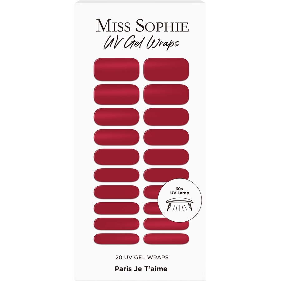 Nagelfolien UV Paris Je T'aime UV von Miss Sophie