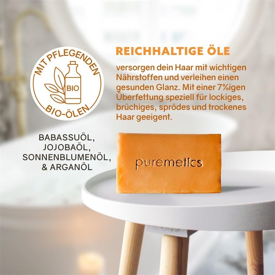 Natur-Seifen Haarseife Zitrone Vanille Von Puremetics
