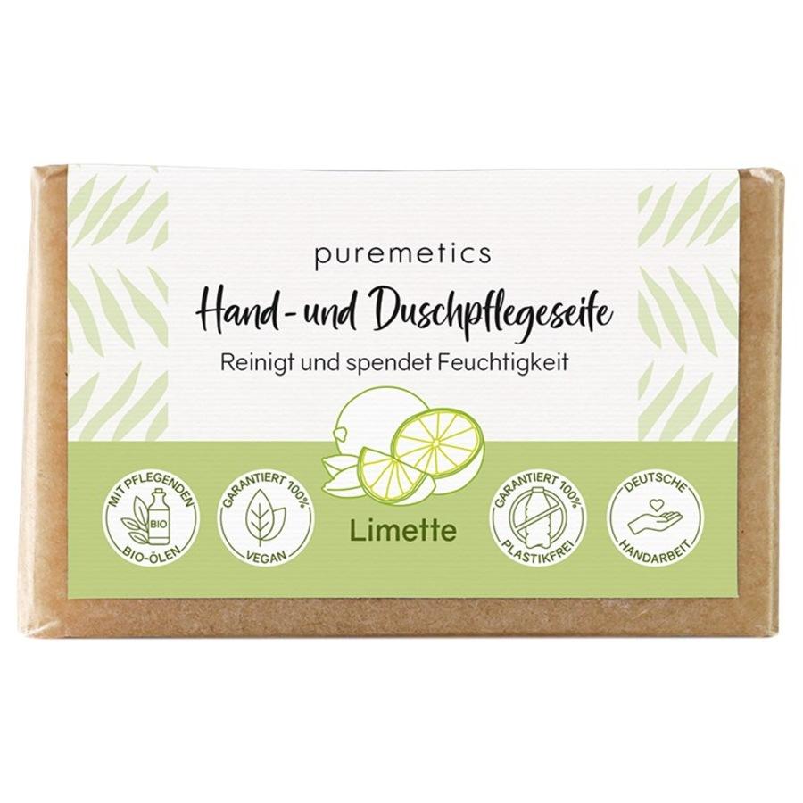 Natur-Seifen Hand- Und Duschpflegeseife Limette Von Puremetics