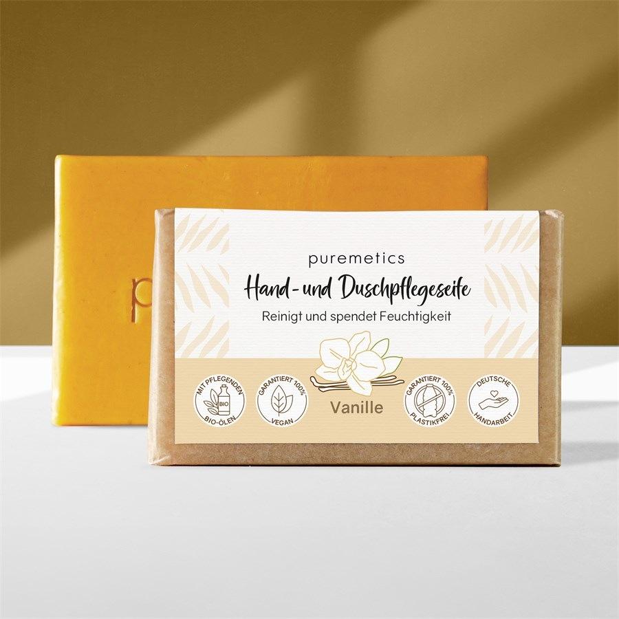Natur-Seifen Hand- Und Duschpflegeseife Vanille Von Puremetics