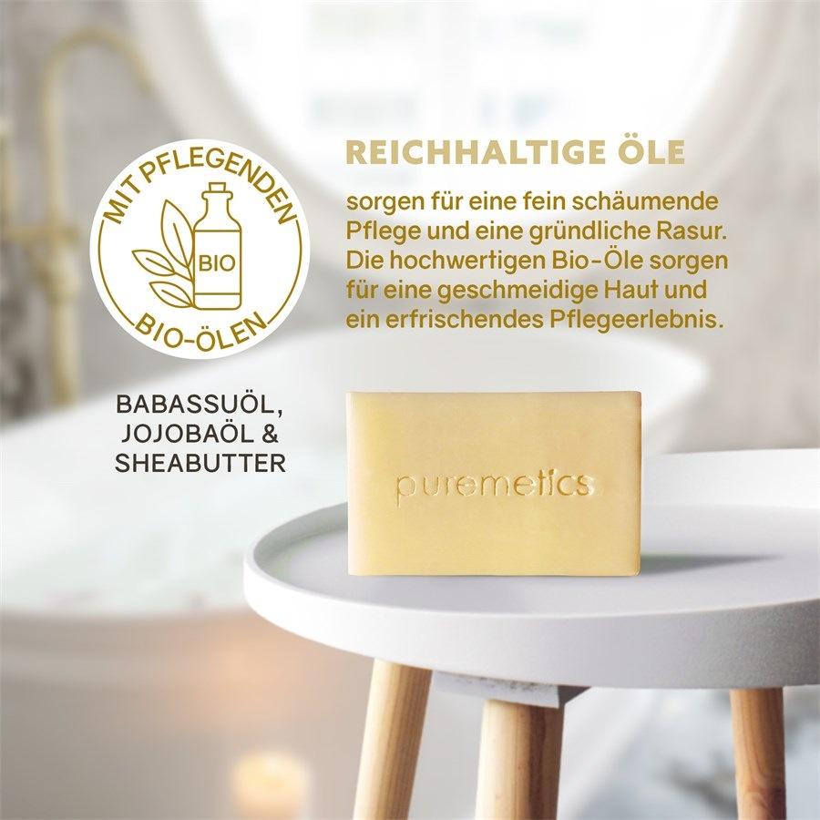 Natur-Seifen Rasierseife Ingwer Tonic Von Puremetics