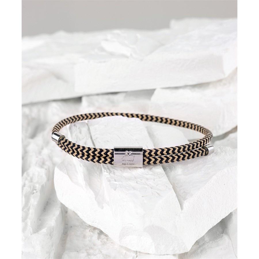 Nautische Armbänder Little Lewis Navy-Sand