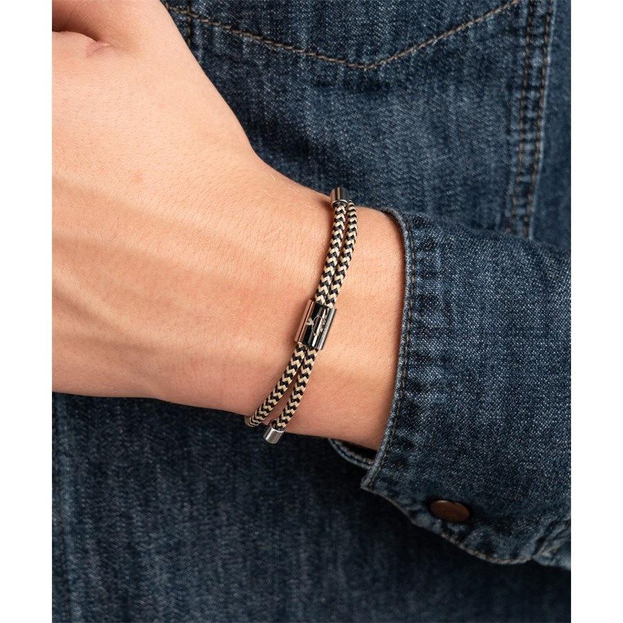 Nautische Armbänder Little Lewis Navy-Sand