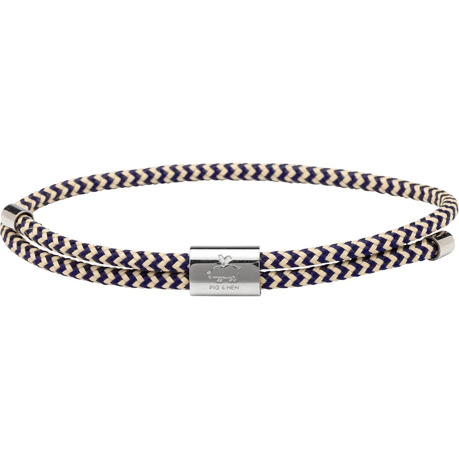 Nautische Armbänder Little Lewis Navy-Sand