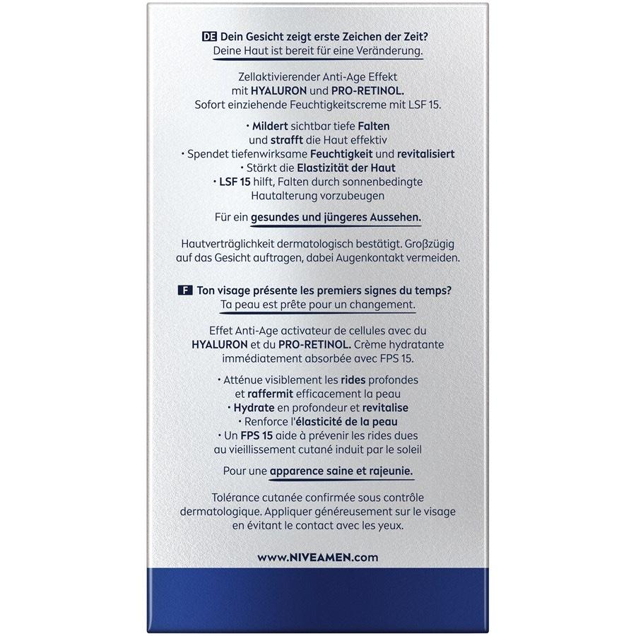 NIVEA Anti-Age Hyaluron Feuchtigkeitscreme NIVEA MEN