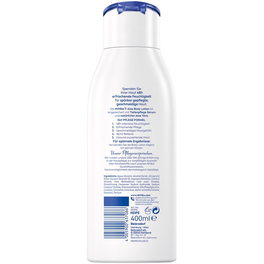 NIVEA Body Lotion Aloe & Pflege