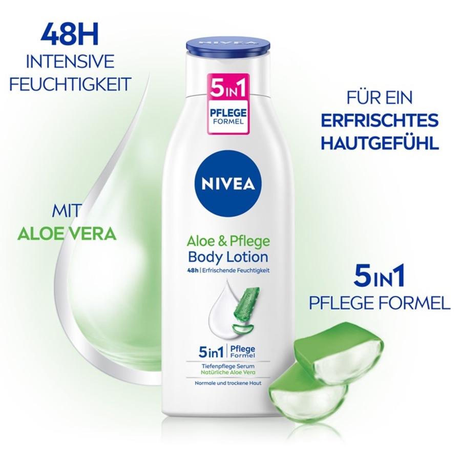 NIVEA Body Lotion Aloe & Pflege