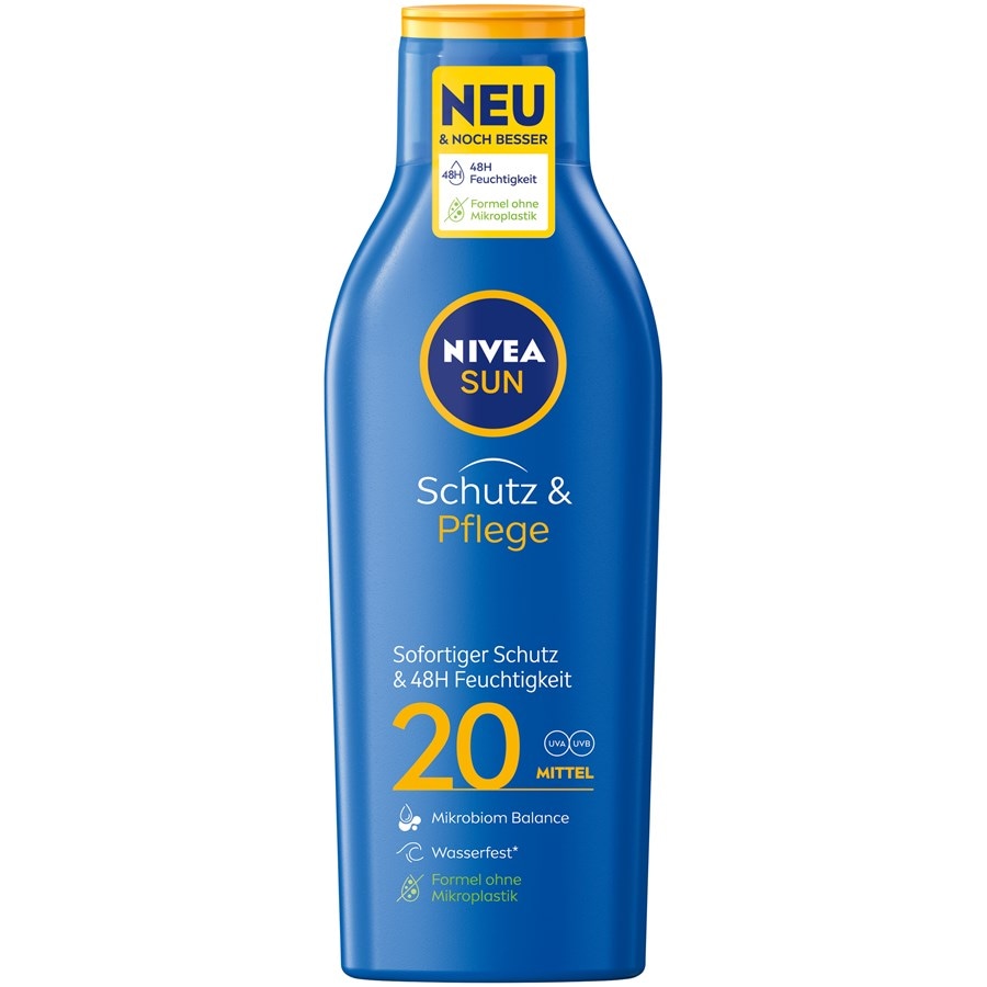 NIVEA Schutz & Pflege Sonnencreme LSF 20