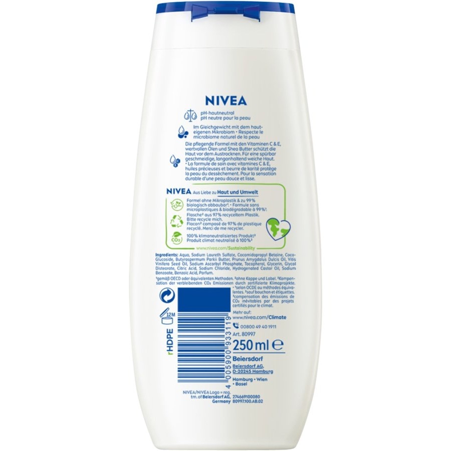 NIVEA Winter Moment Shea Butter Pflegedusche