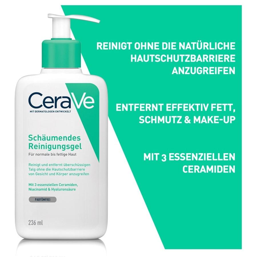 Normal Bis Fettige Haut Schäumendes Reinigungsgel Von CeraVe
