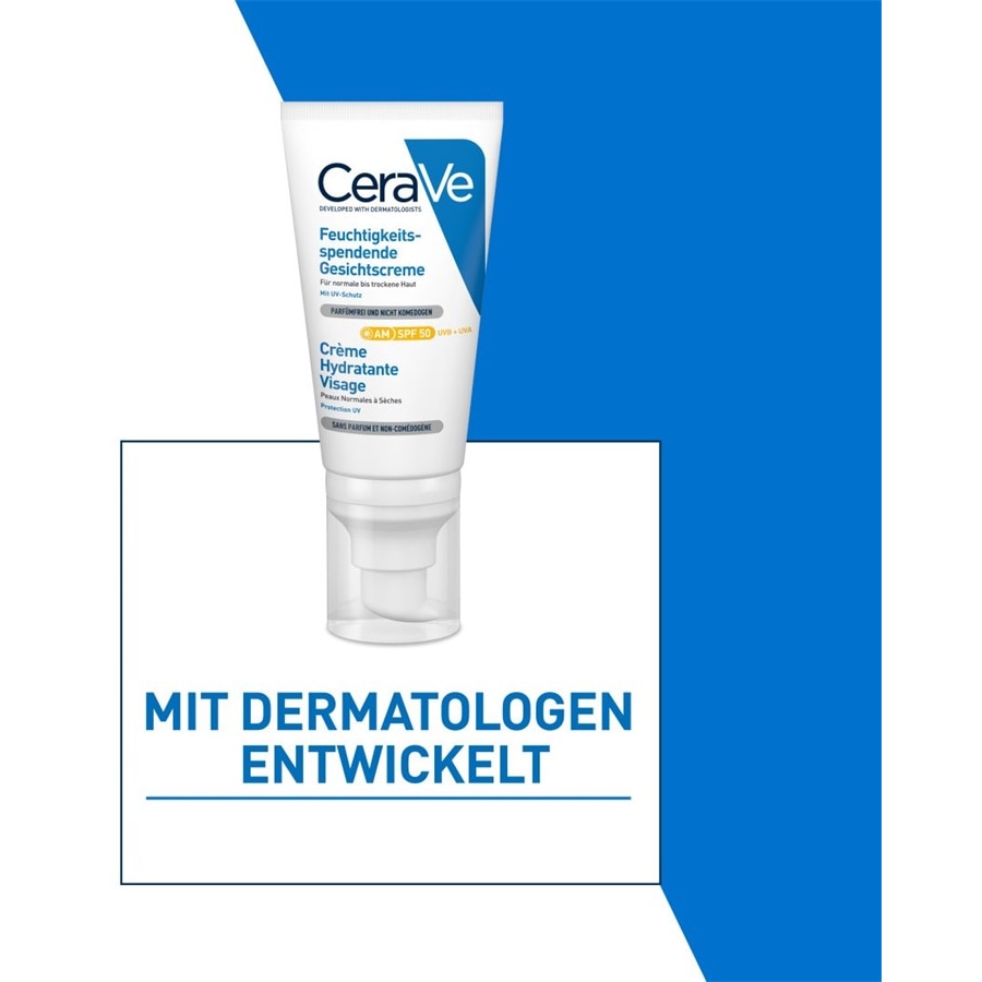 Normal Bis Trockene Haut Feuchtigkeitsspendende Gesichtscreme Von CeraVe
