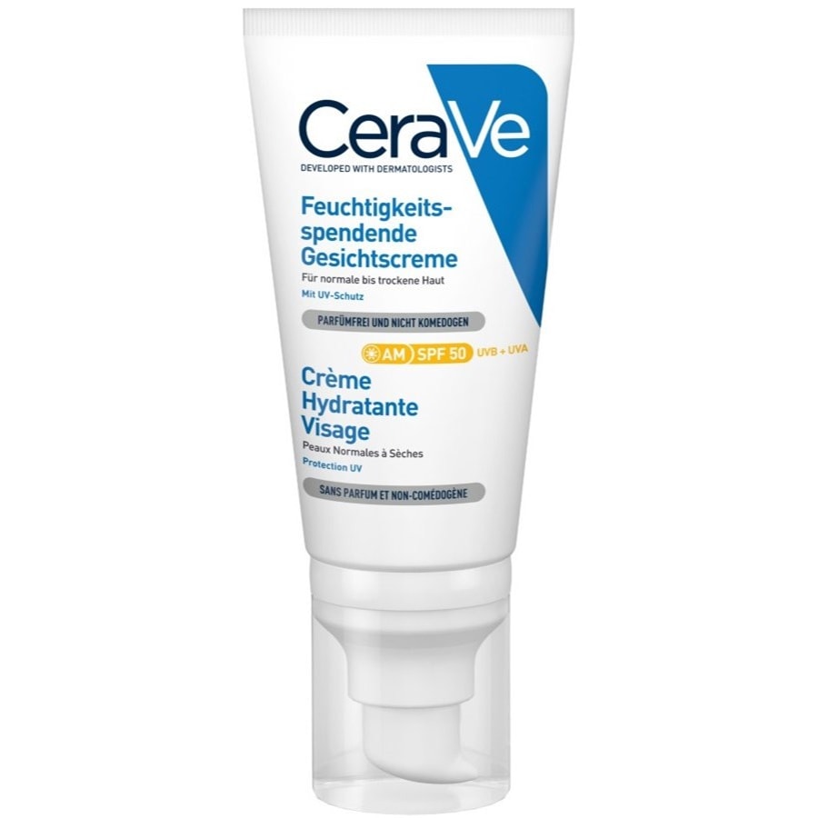 Normal bis trockene Haut Feuchtigkeitsspendende Gesichtscreme von CeraVe