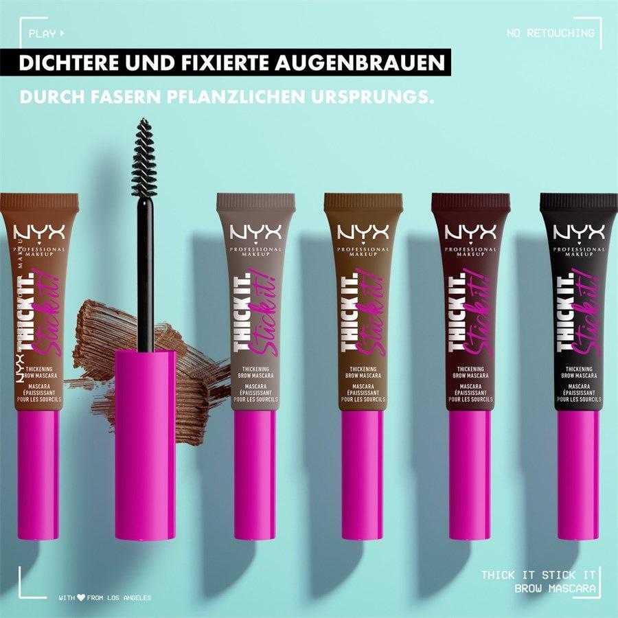 NYX Professional Makeup Thick It Stick It Brow Gel Mascara