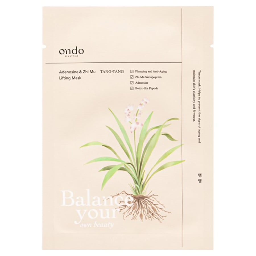 ONDO BEAUTY 36.5 Ademosine & Zhi Mu Lifting Mask