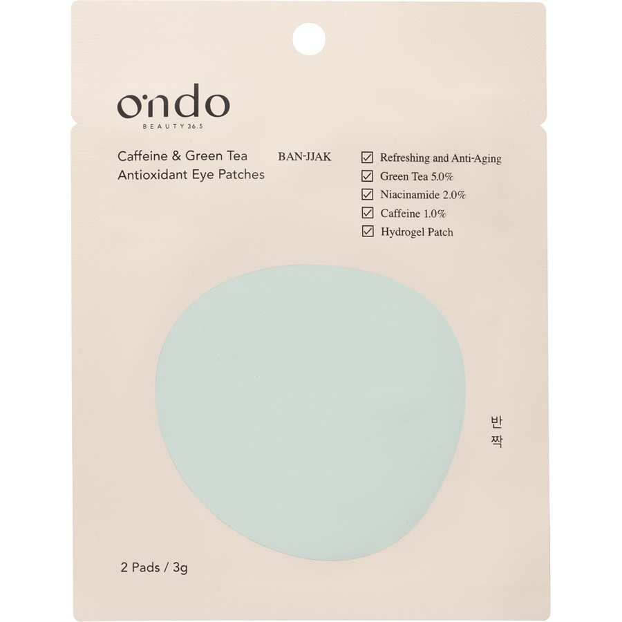 ONDO BEAUTY 36.5 Caffeine & Green Tea Antioxidant Eye Patches