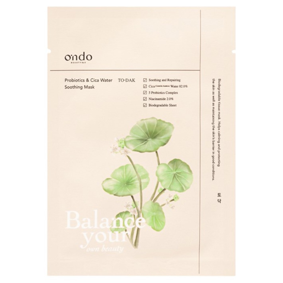 ONDO BEAUTY 36.5 Probiotics & Cia Water Soothing Mask