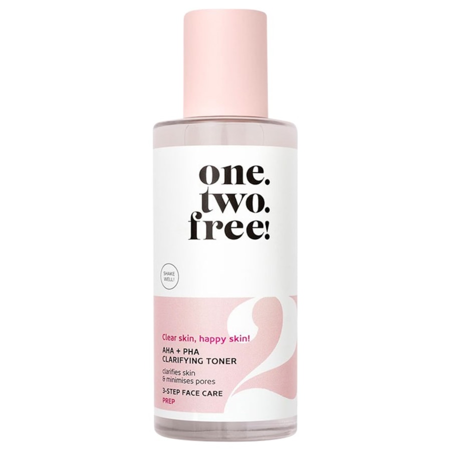 One.two.free AHA + PHA Clarifying Toner