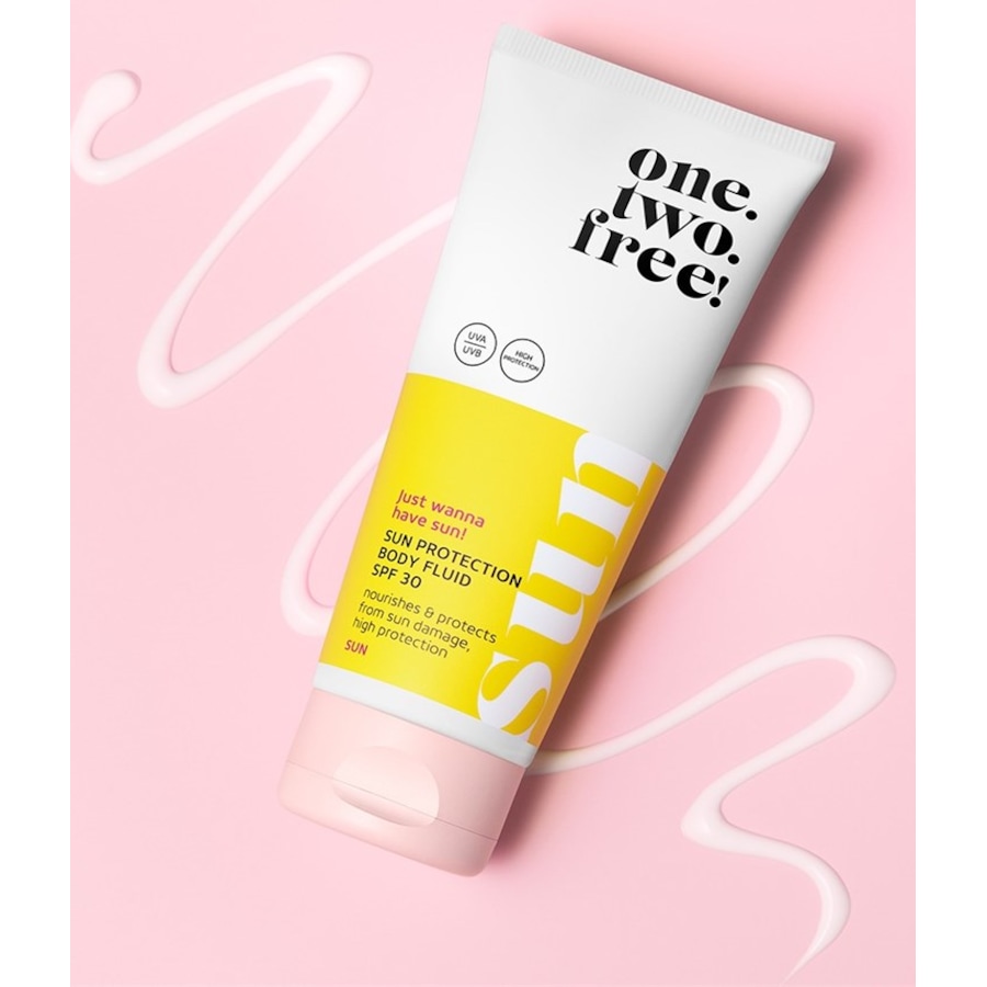 One.two.free Sun Protection Body Fluid SPF 30
